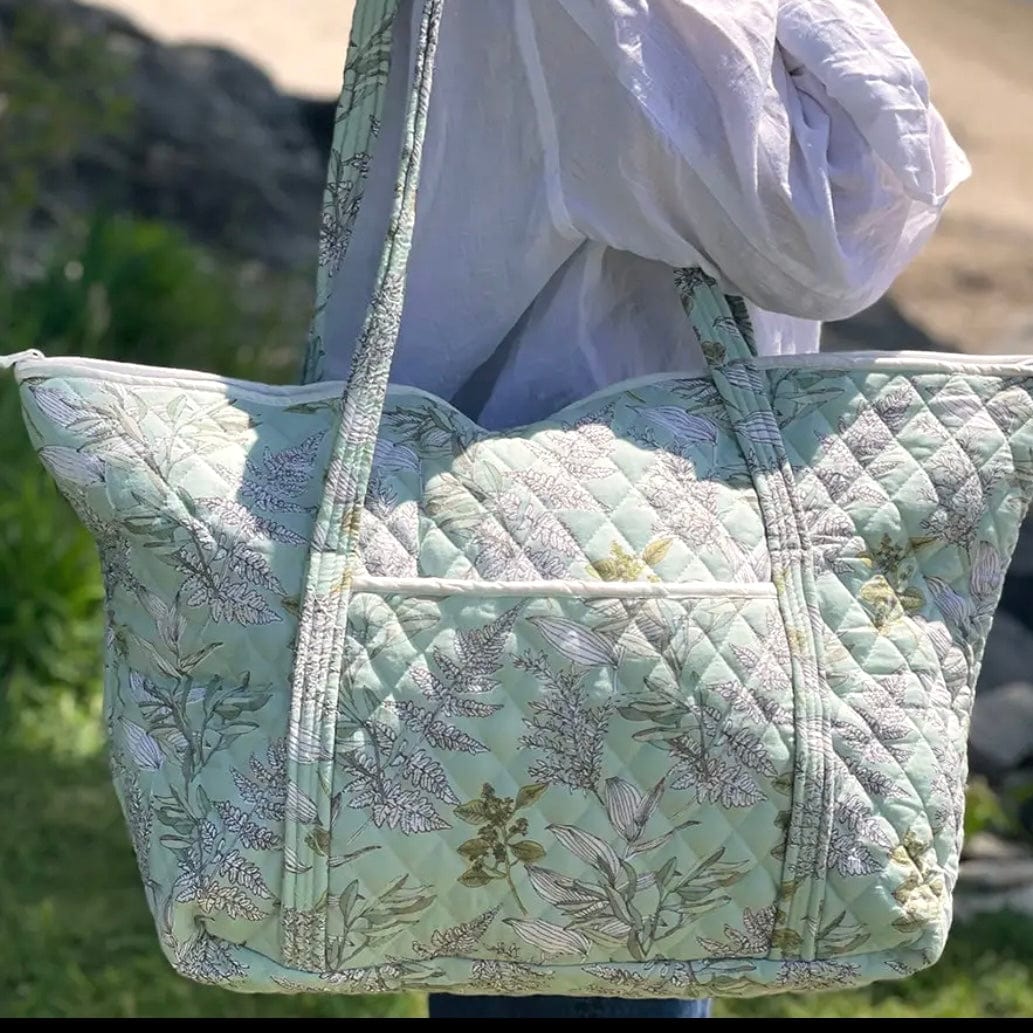 Serena Quilted Tote - PORCH