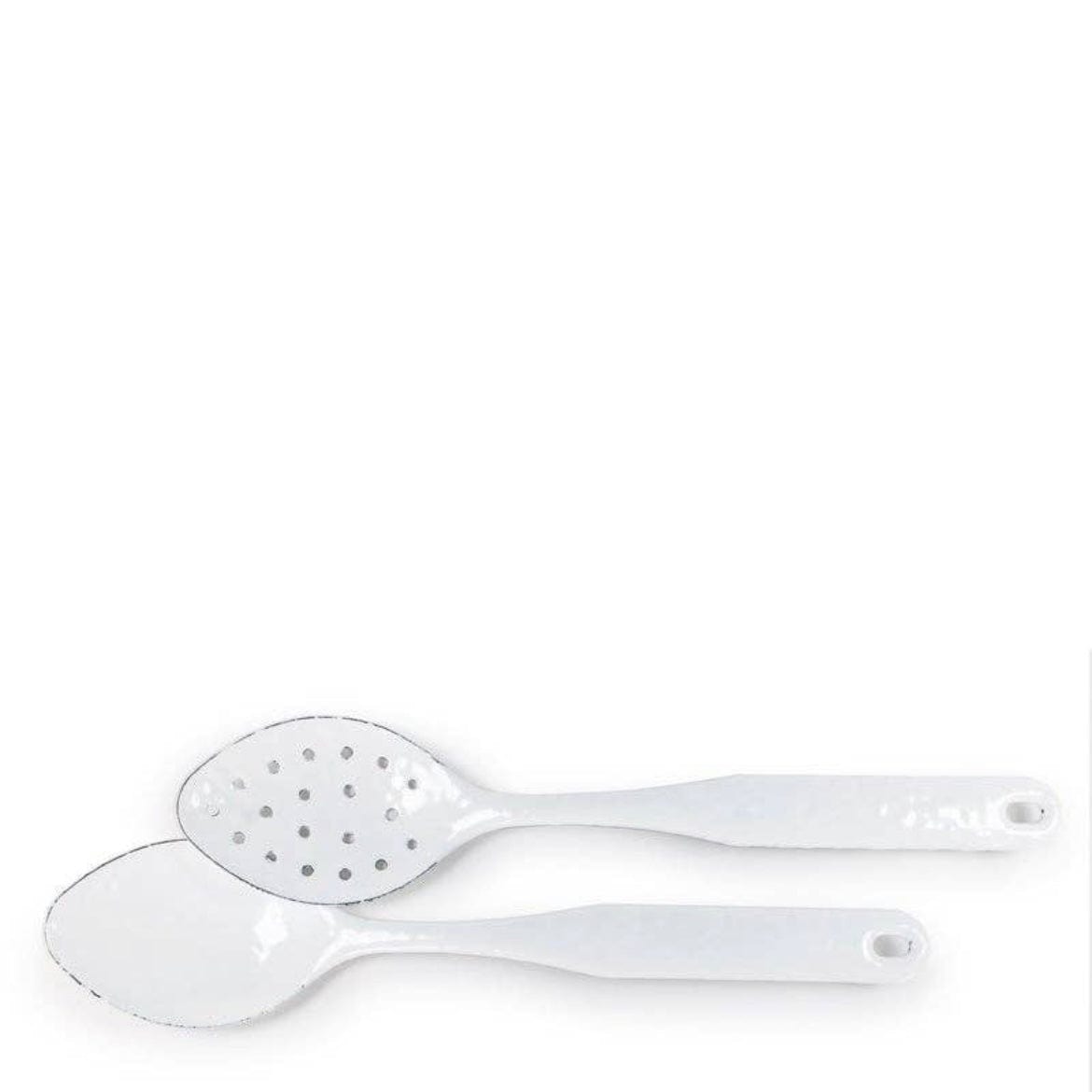 White Serving Spoon Set - PORCH