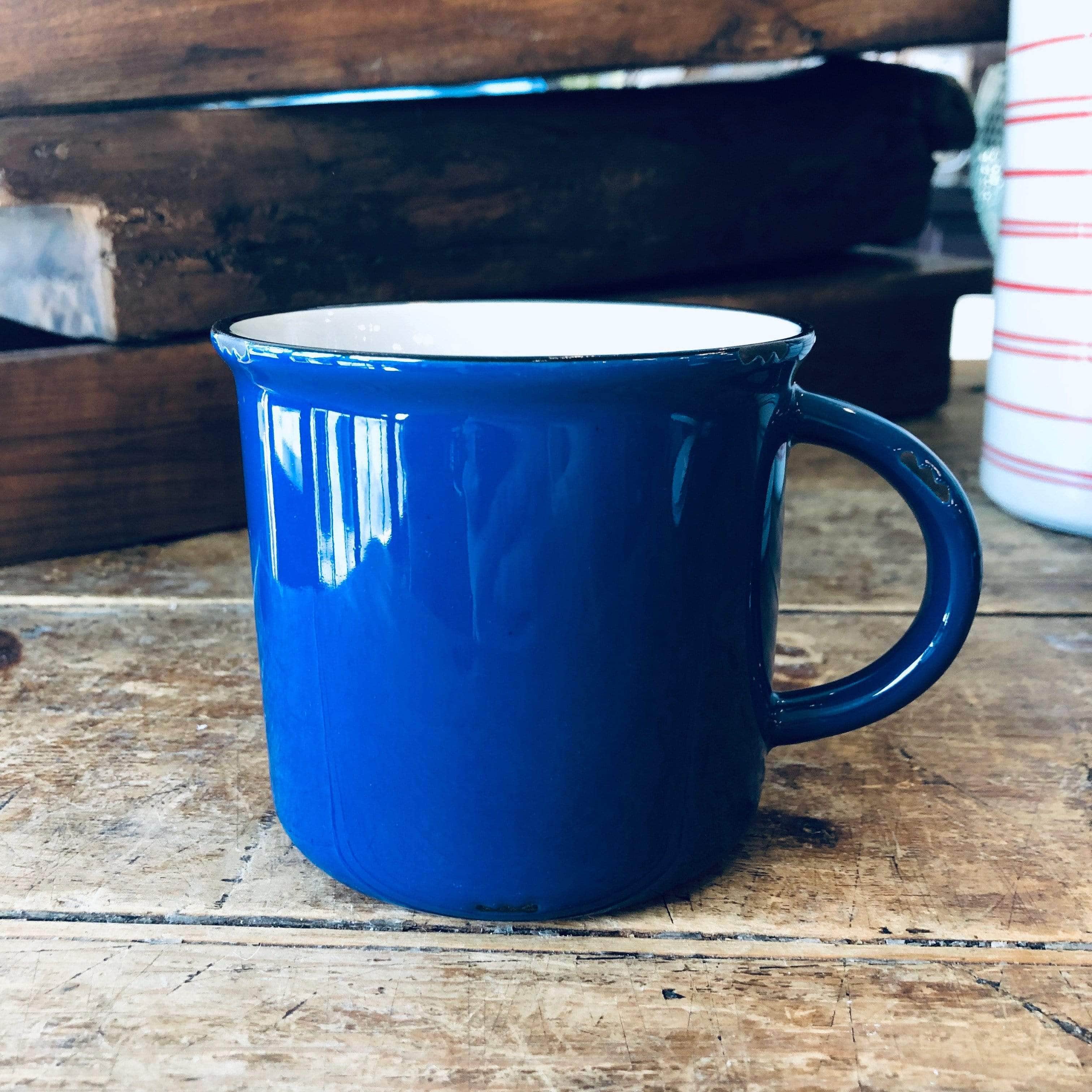 Blue Tinware Mug - PORCH