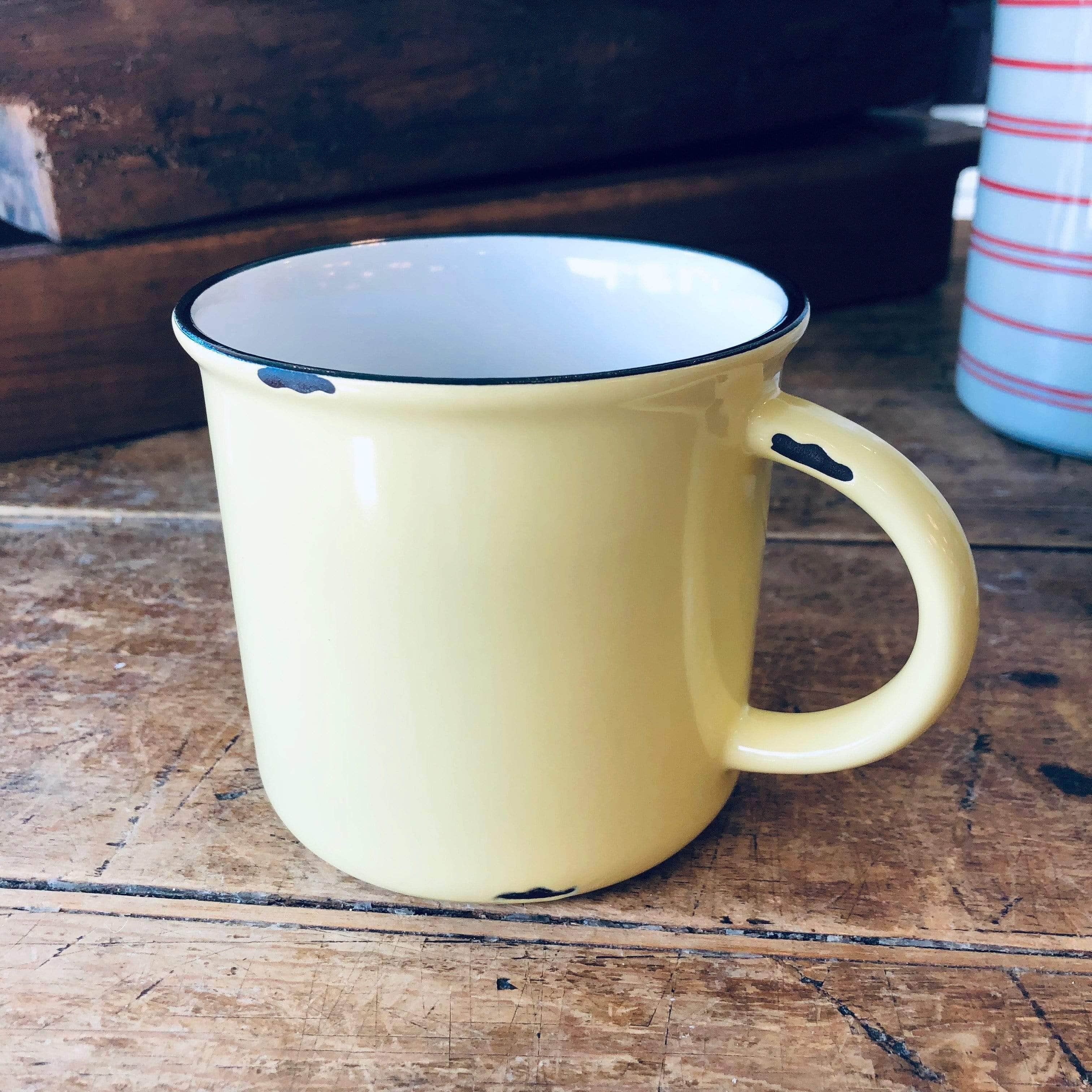 Yellow Tinware Mug - PORCH