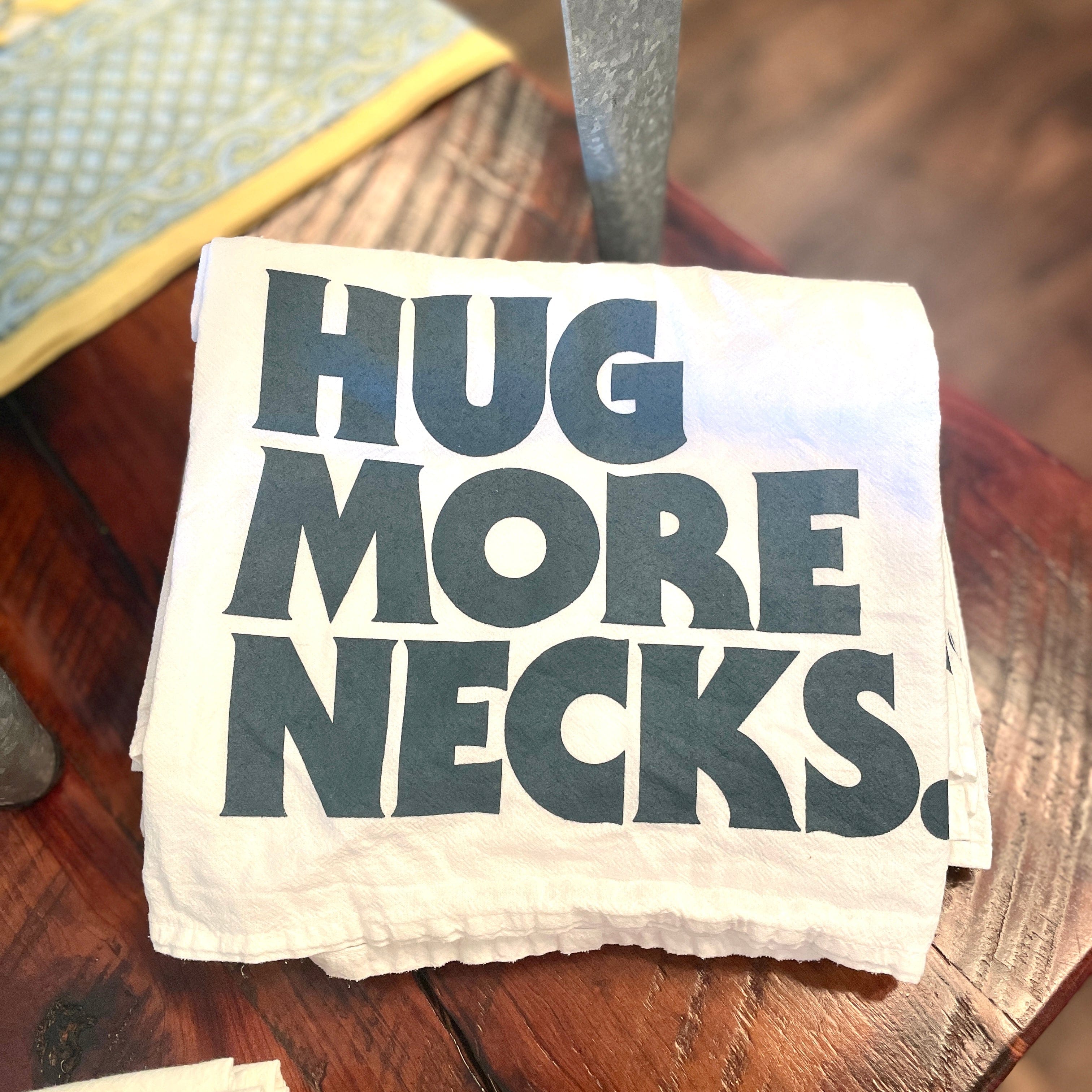 Hug More Necks Bitter Southerner Tea Towel - PORCH