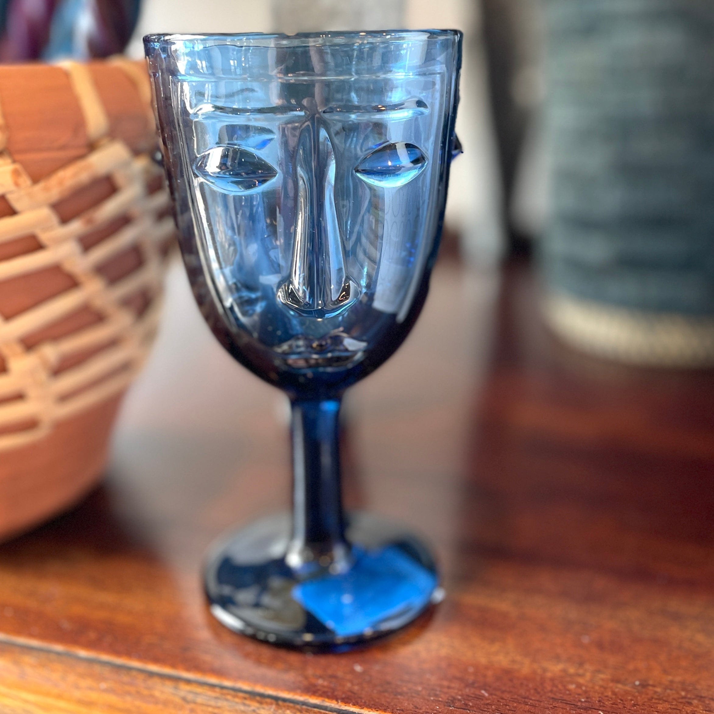 Blue Face Glass - PORCH