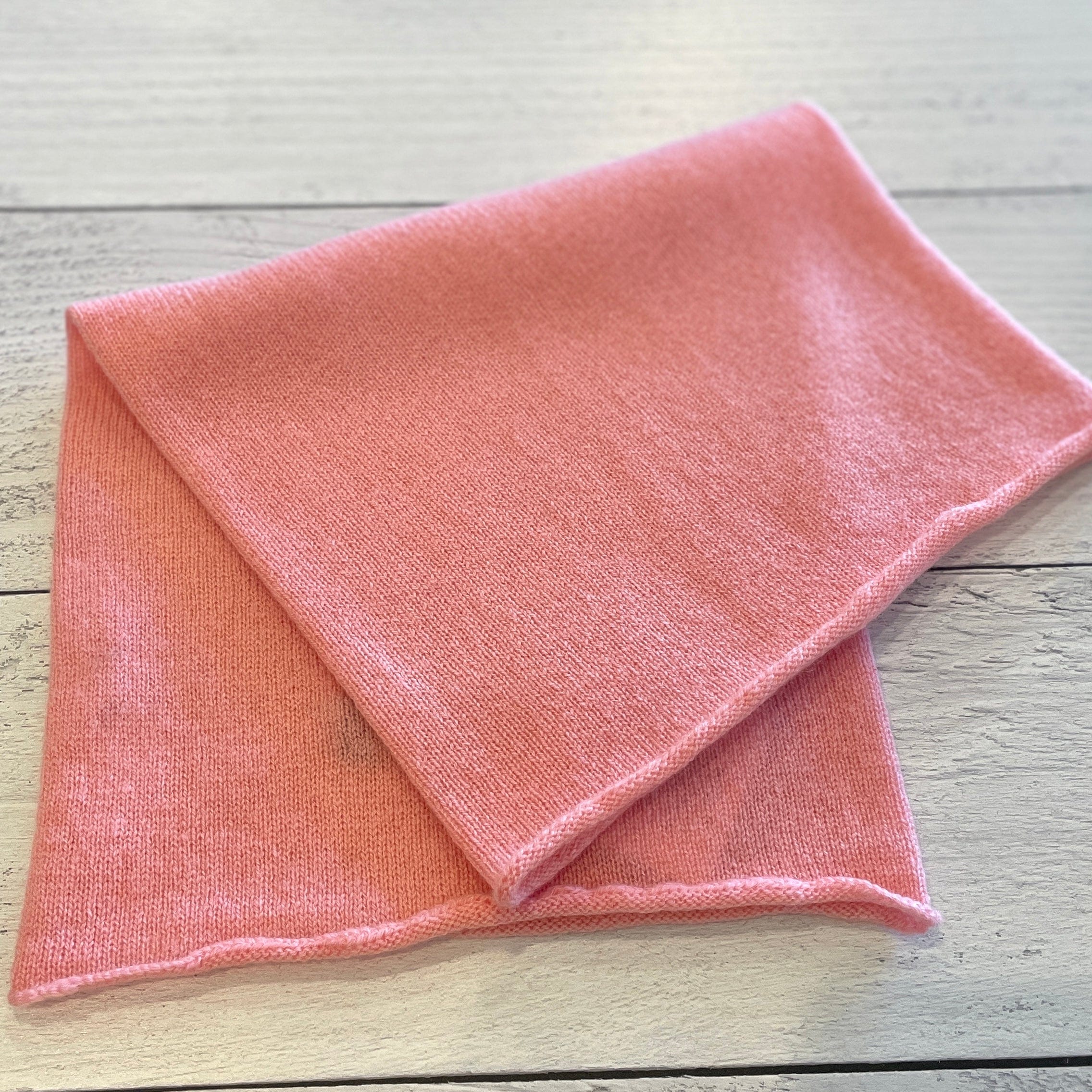 Lt. Pink Cashmere Featherweight Snood - Solid - PORCH