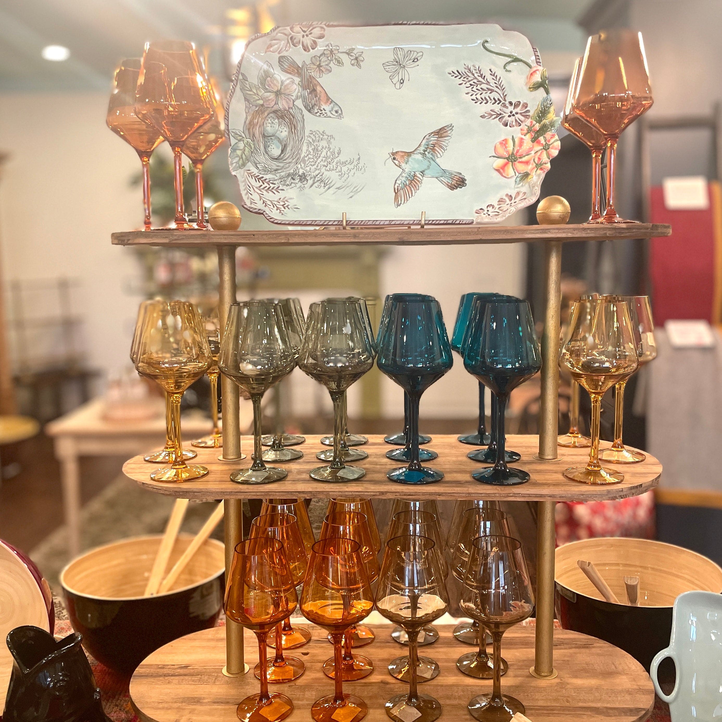 Colored Acrylic Wine Glass - PORCH