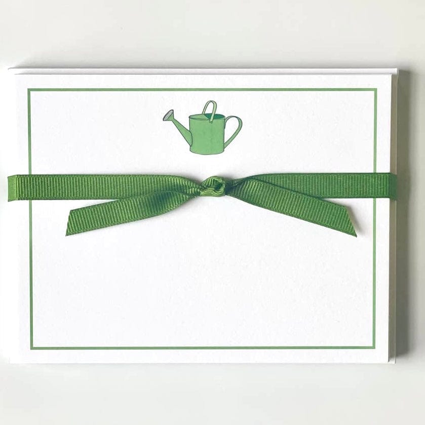 Watering Can Flat Note Cards - Set of 10 - PORCH