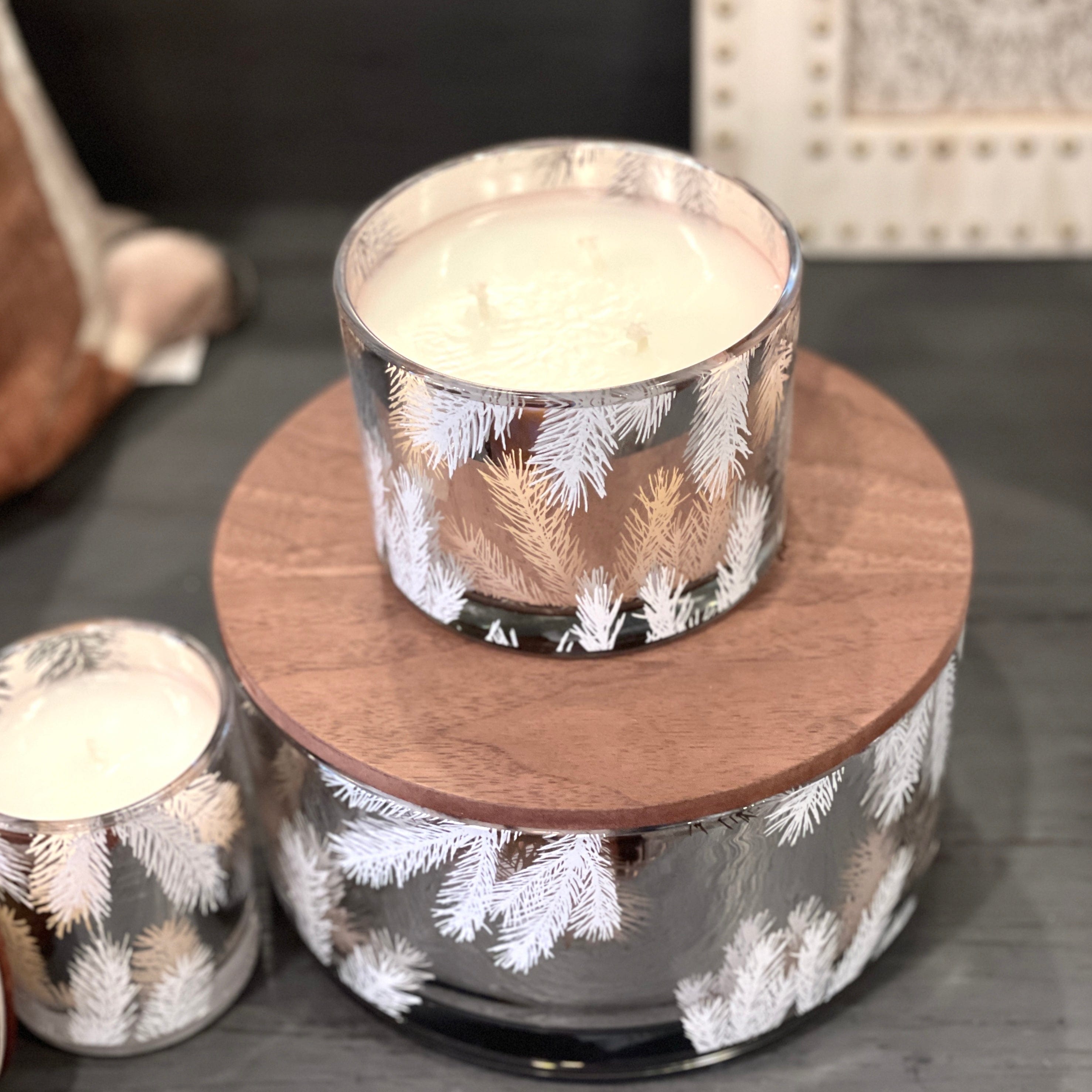Thymes Frasier Fir Three Wick Candle