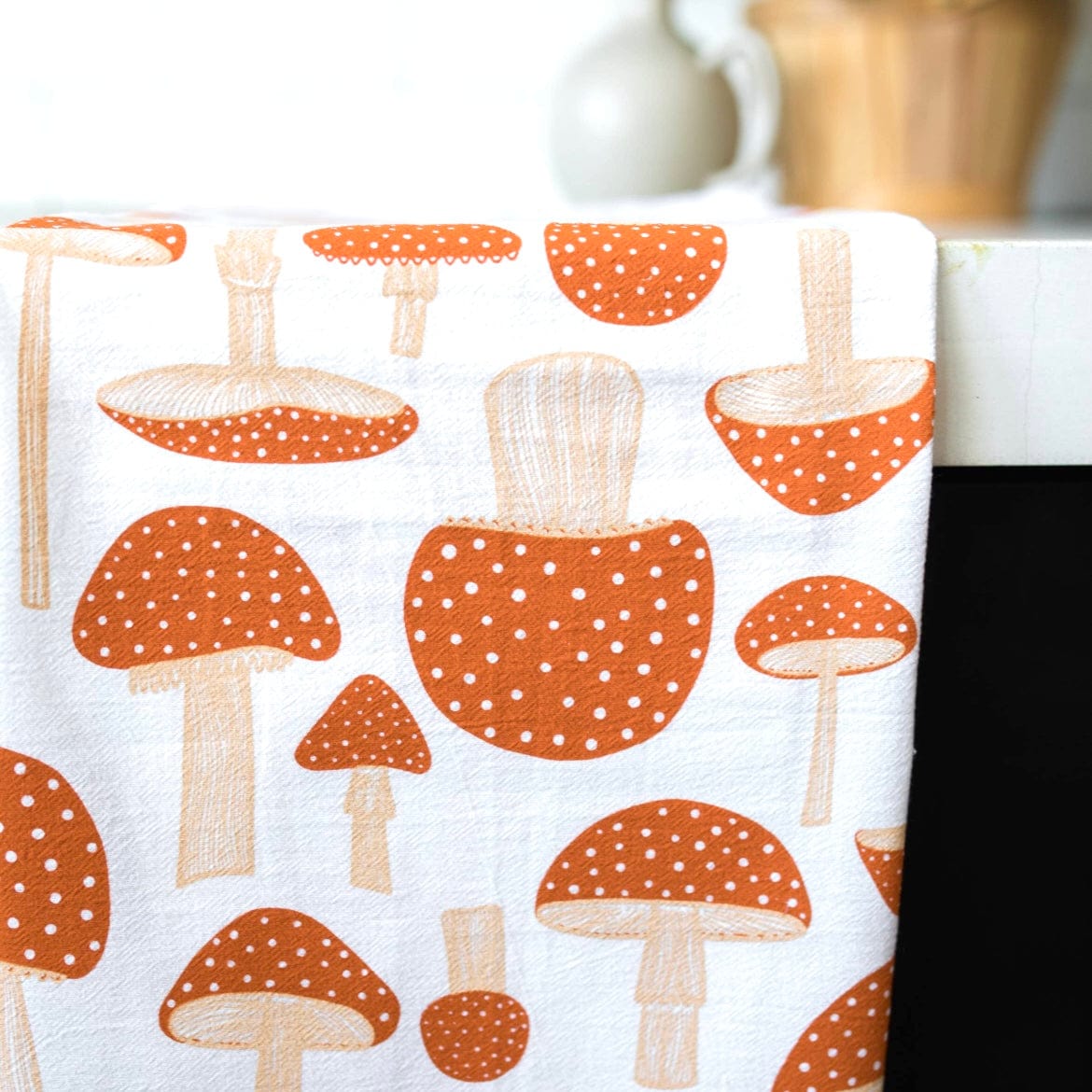 Mushroom Gingiber Tea Towel - PORCH