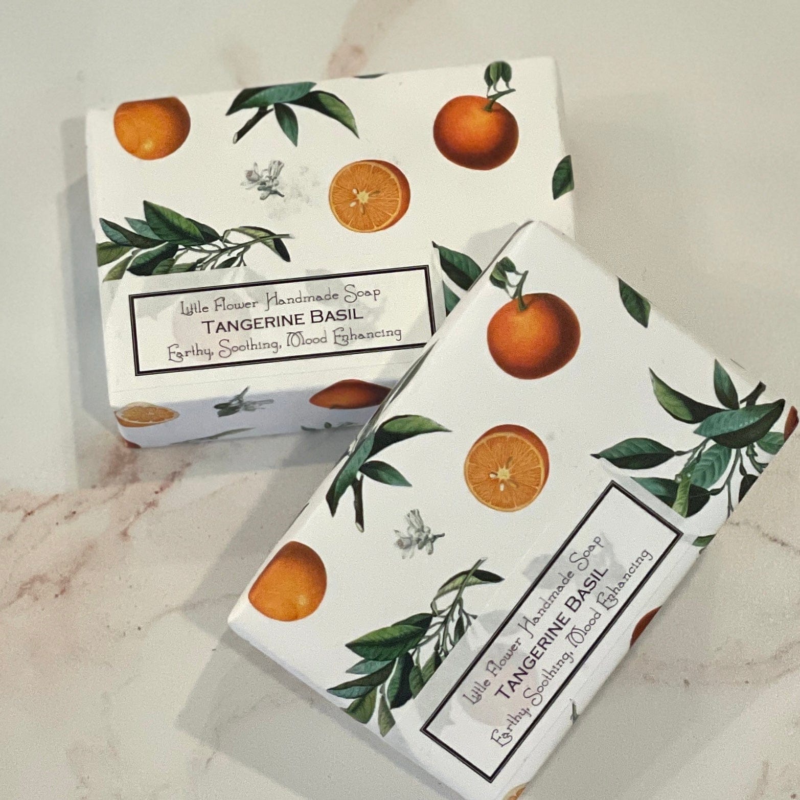 Tangerine Basil Handmade Soap - 6oz - PORCH