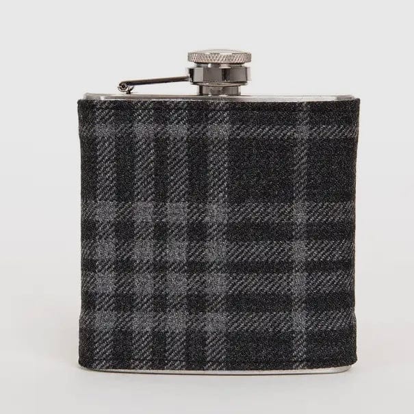 Hebridean Cairn Harris Tweed Hip Flask - PORCH
