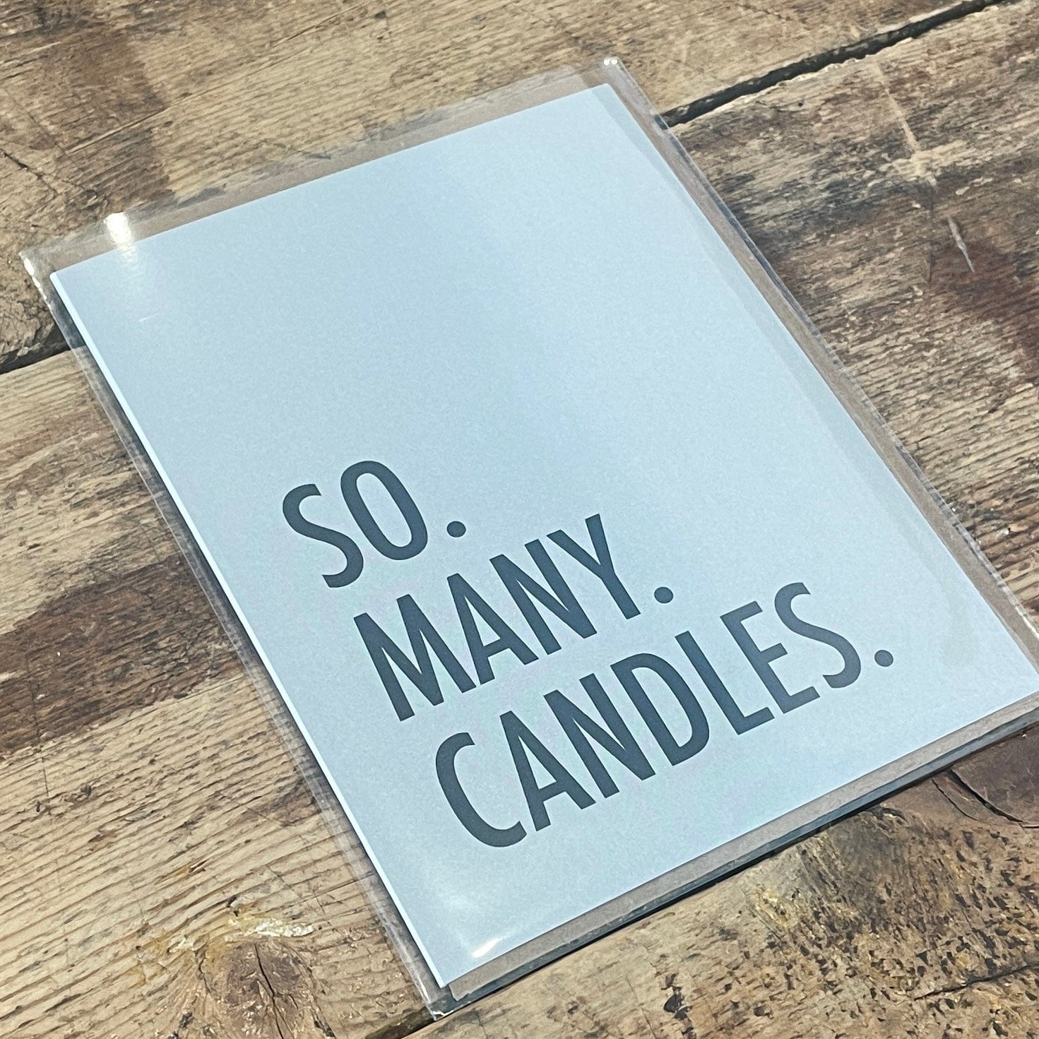 So Many Candles Modern Wit Greeting Card - PORCH