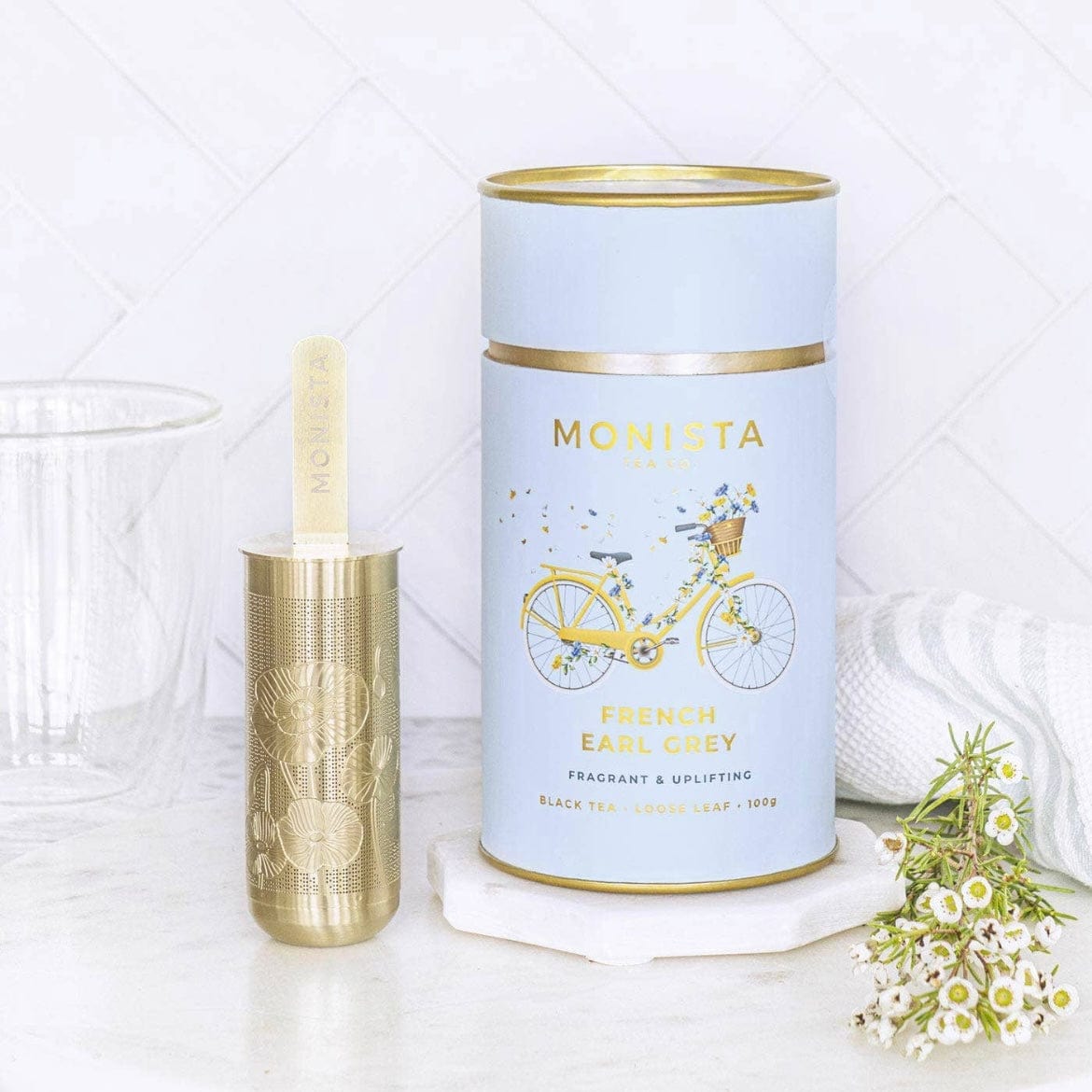 Monista Tea Gold Infuser - PORCH