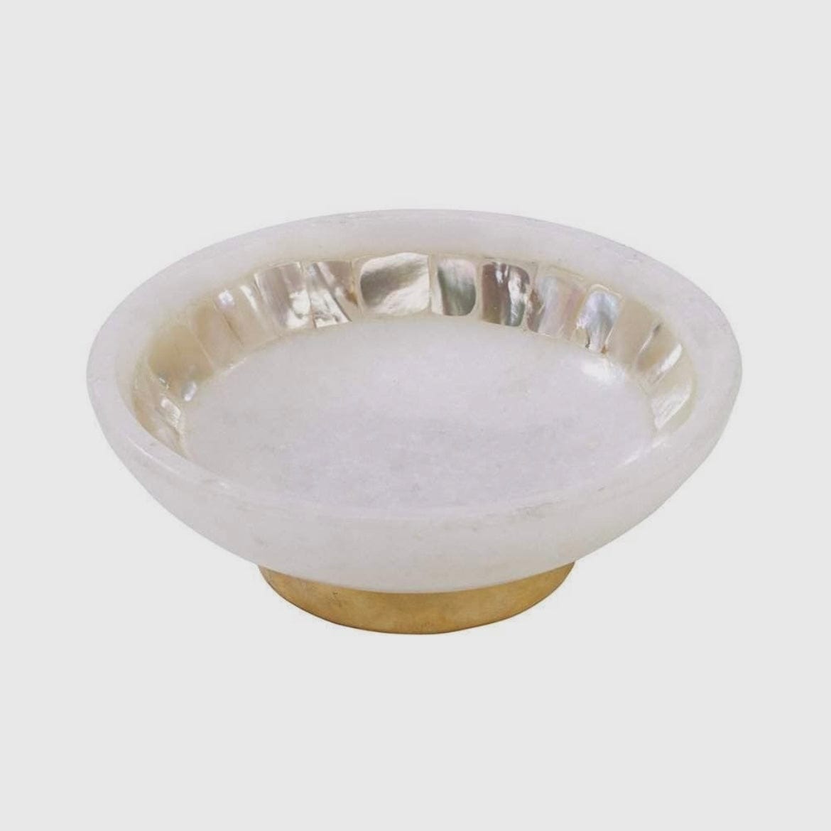Moti Mini Marble/Mother of Pearl Bowl - PORCH