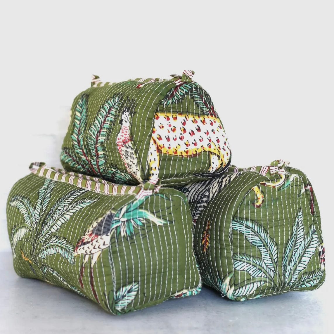 Pacific & Rose Quilted Toiletry Bag - PORCH