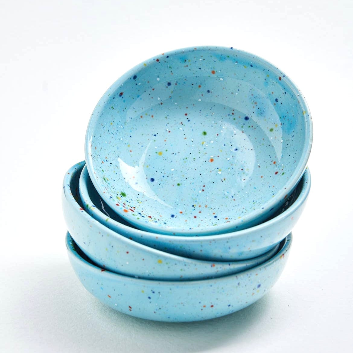 Blue Party Ceramic Pasta Bowl - PORCH