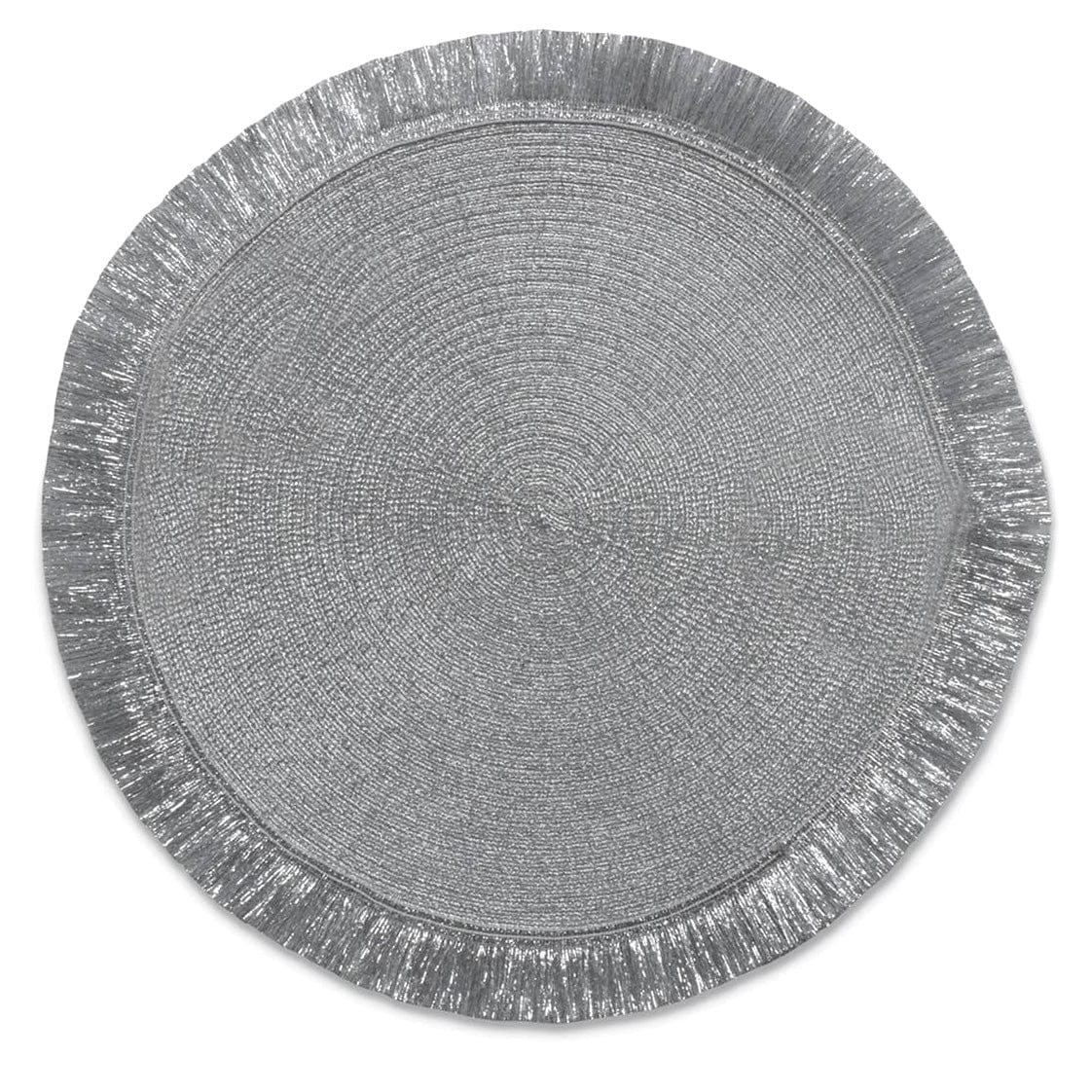 Silver Round Placemats - Set of 4 - PORCH