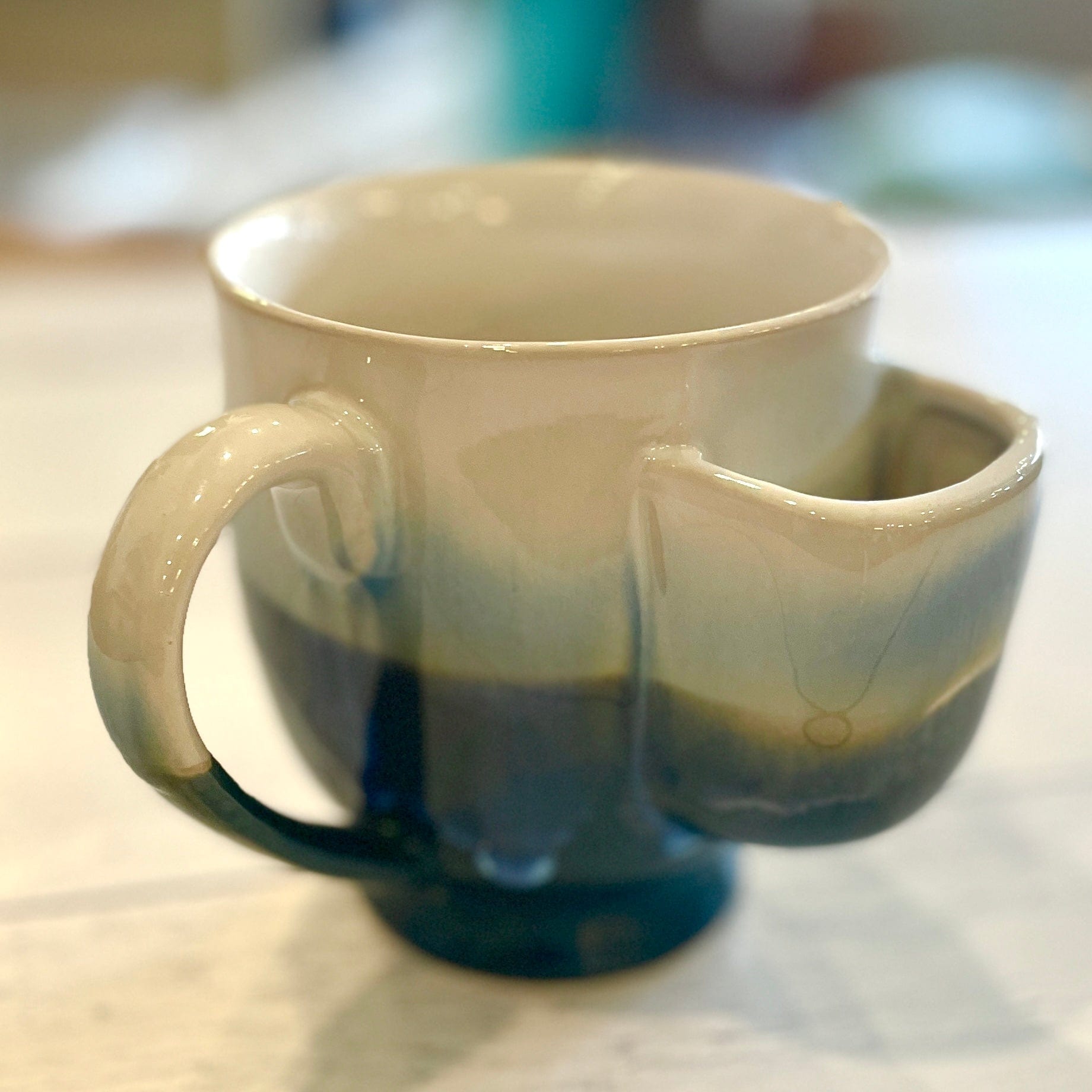 Stoneware Mug W/ Tea Bag Holder — Dandy Home & Ranch