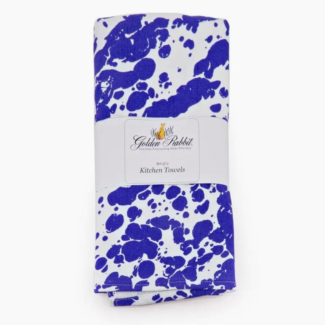Blue Swirl Kitchen Towels - Set of 2 - PORCH