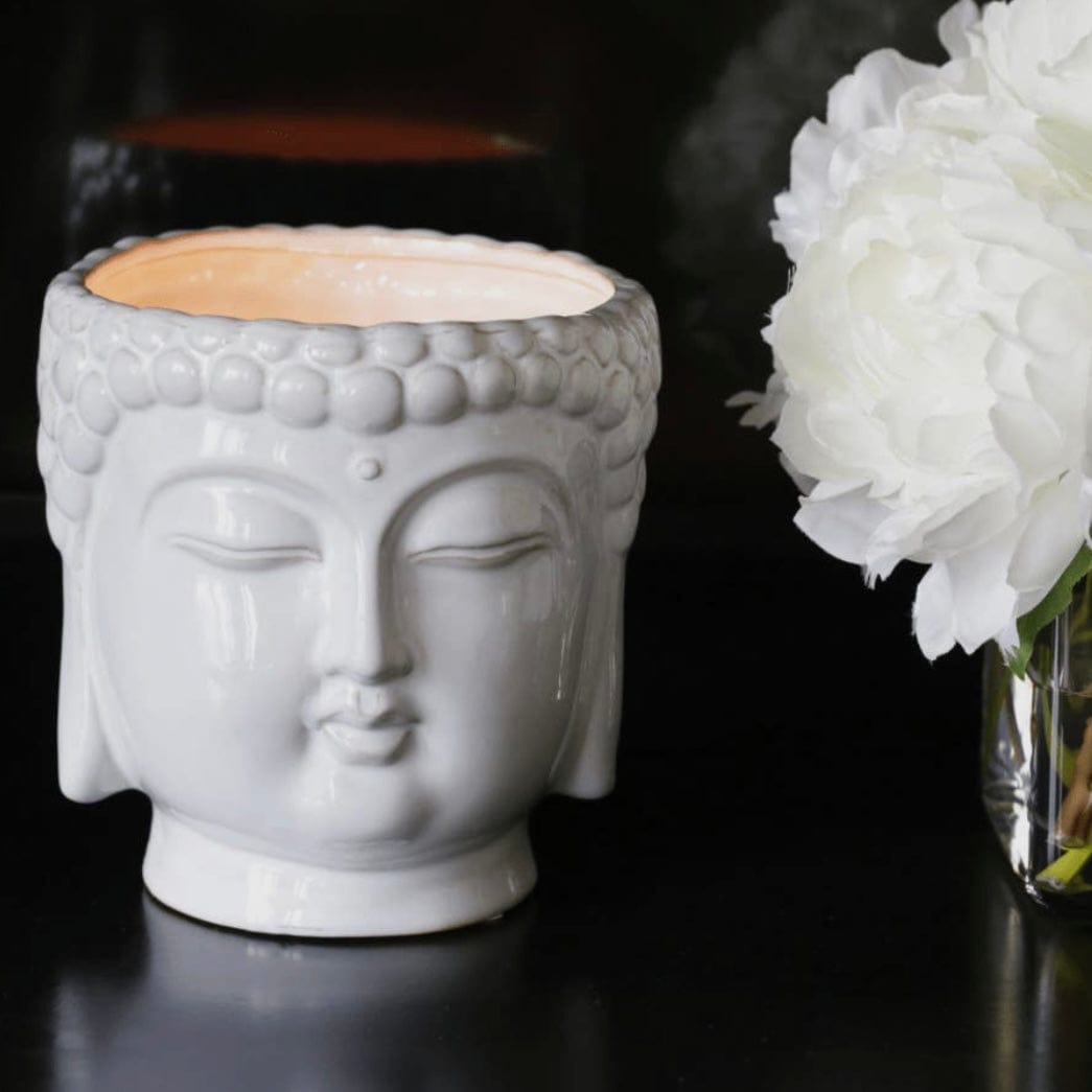 Thompson Ferrier Buddha Head Candle - PORCH