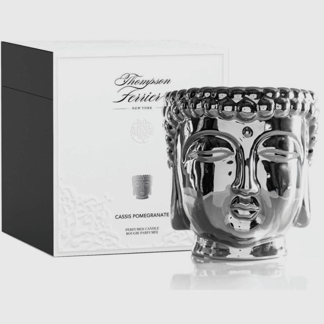 Thompson Ferrier Buddha Head Candle - PORCH