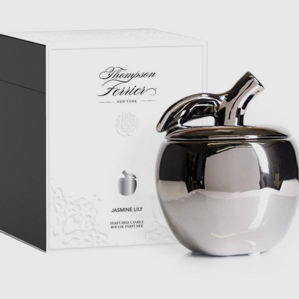 Silver/Jasmine Lily Thompson Ferrier Malus Apple Candle - PORCH