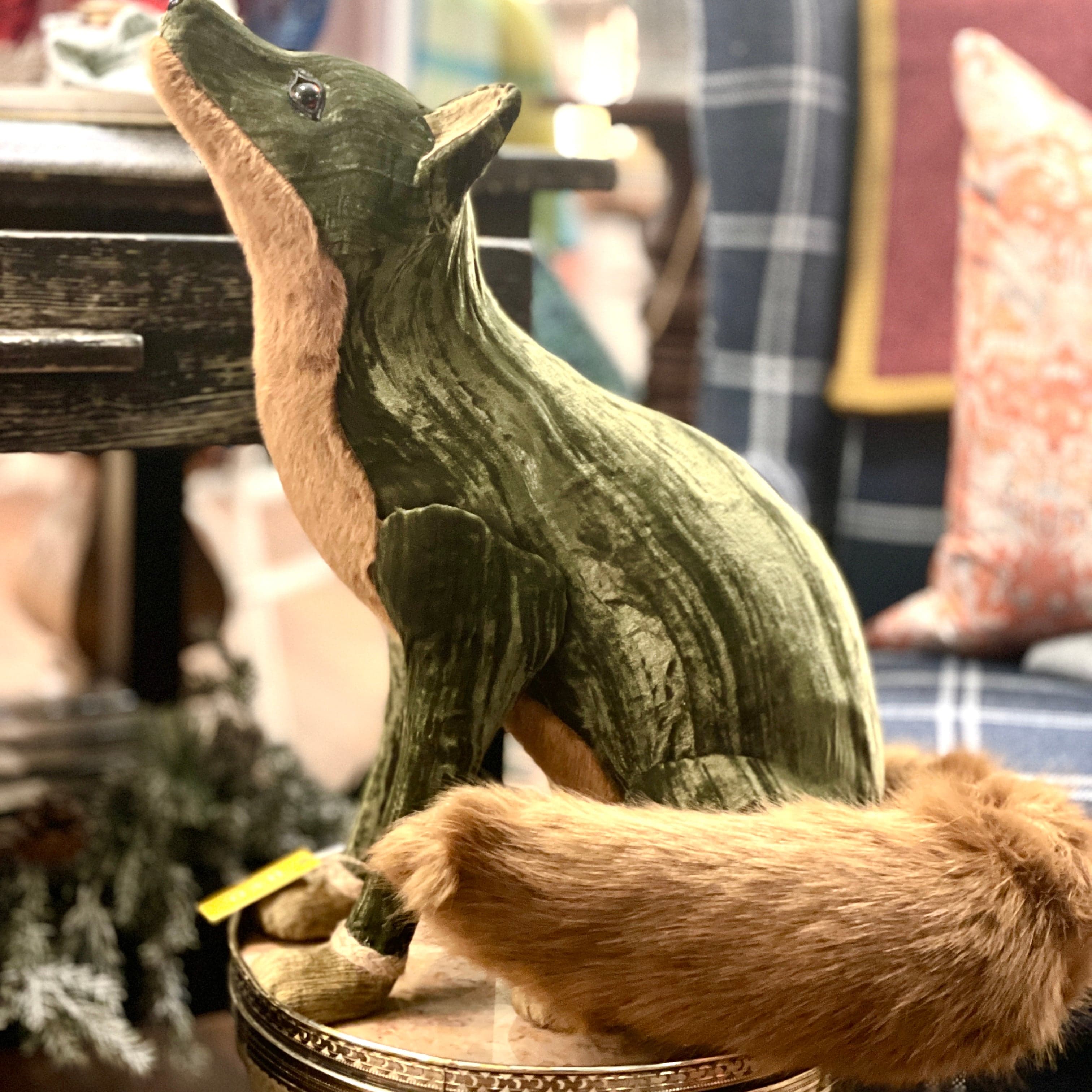 Velvet Fox Statue - PORCH