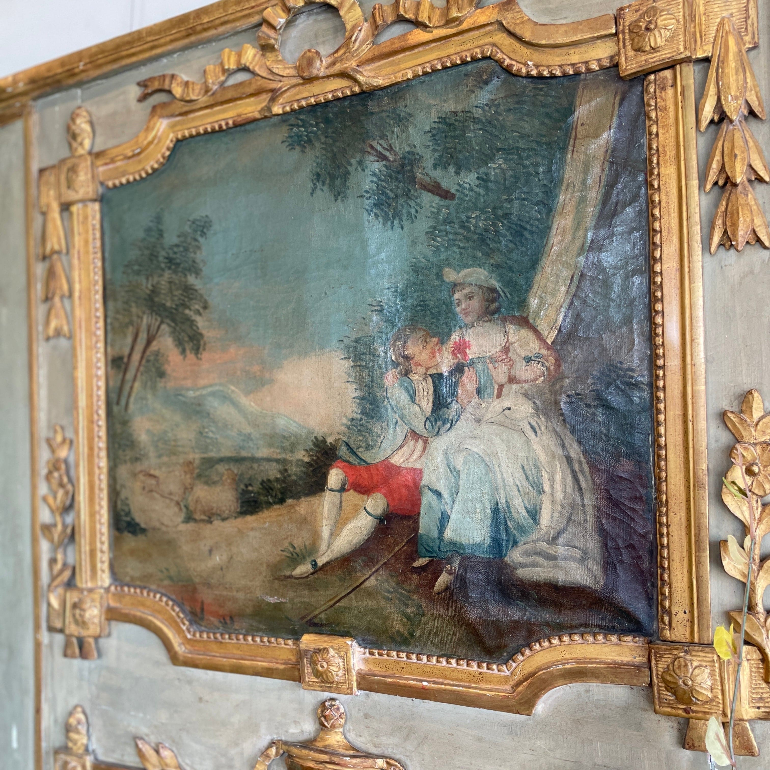 Antique Trumeau Mirror - PORCH