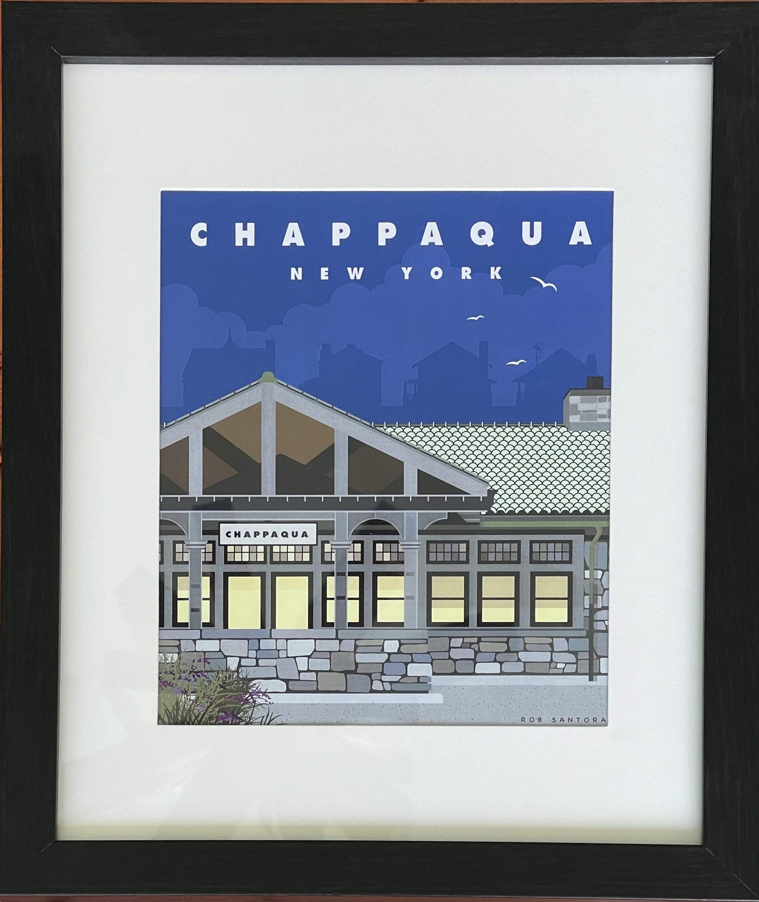 Chappaqua "Architectural Landmarks" - Framed Print - PORCH