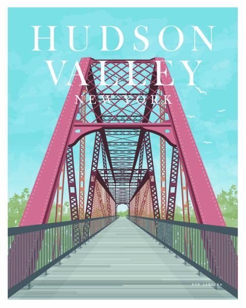 Hudson Valley/Bridge "Architectural Landmarks" - Unframed Print - PORCH