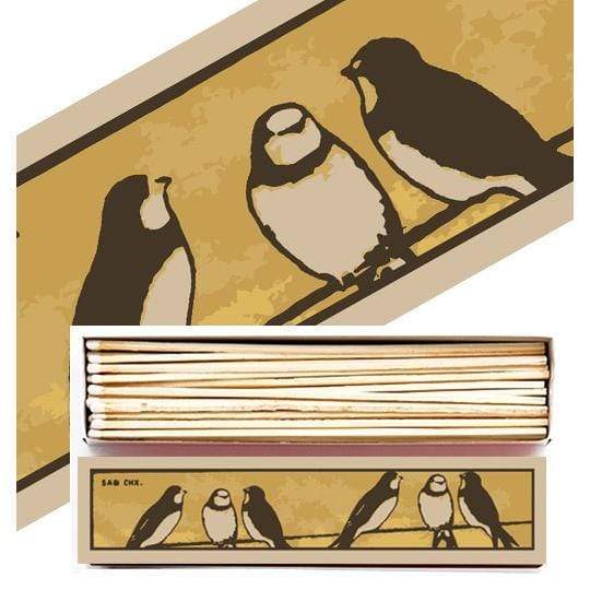 Swallows Archivist Box Matches - Long - PORCH