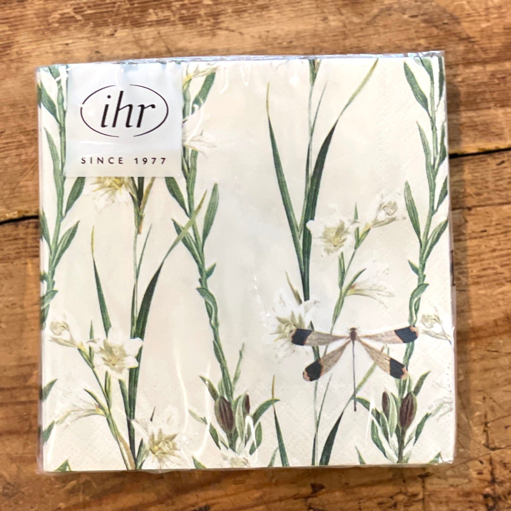 Exotic Flora/Cream BI Paper Cocktail Napkins - PORCH