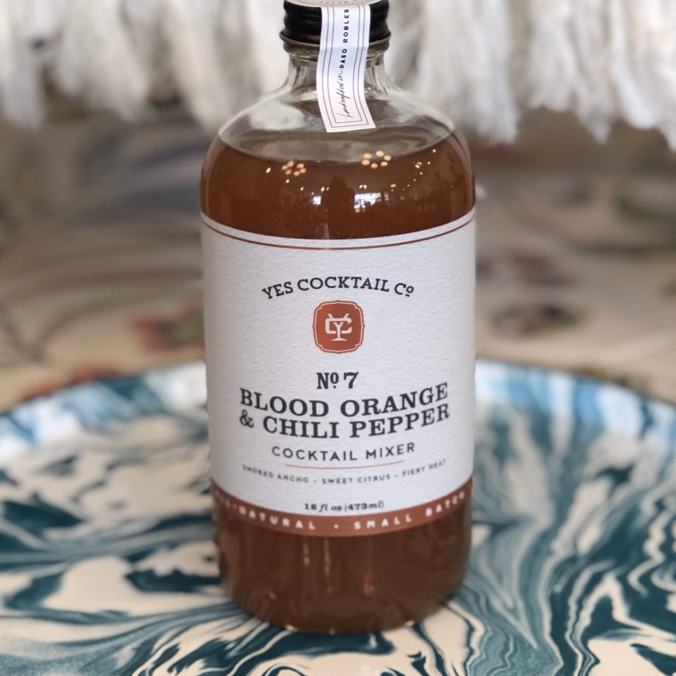 Blood Orange and Chili Pepper Cocktail Mixer - PORCH