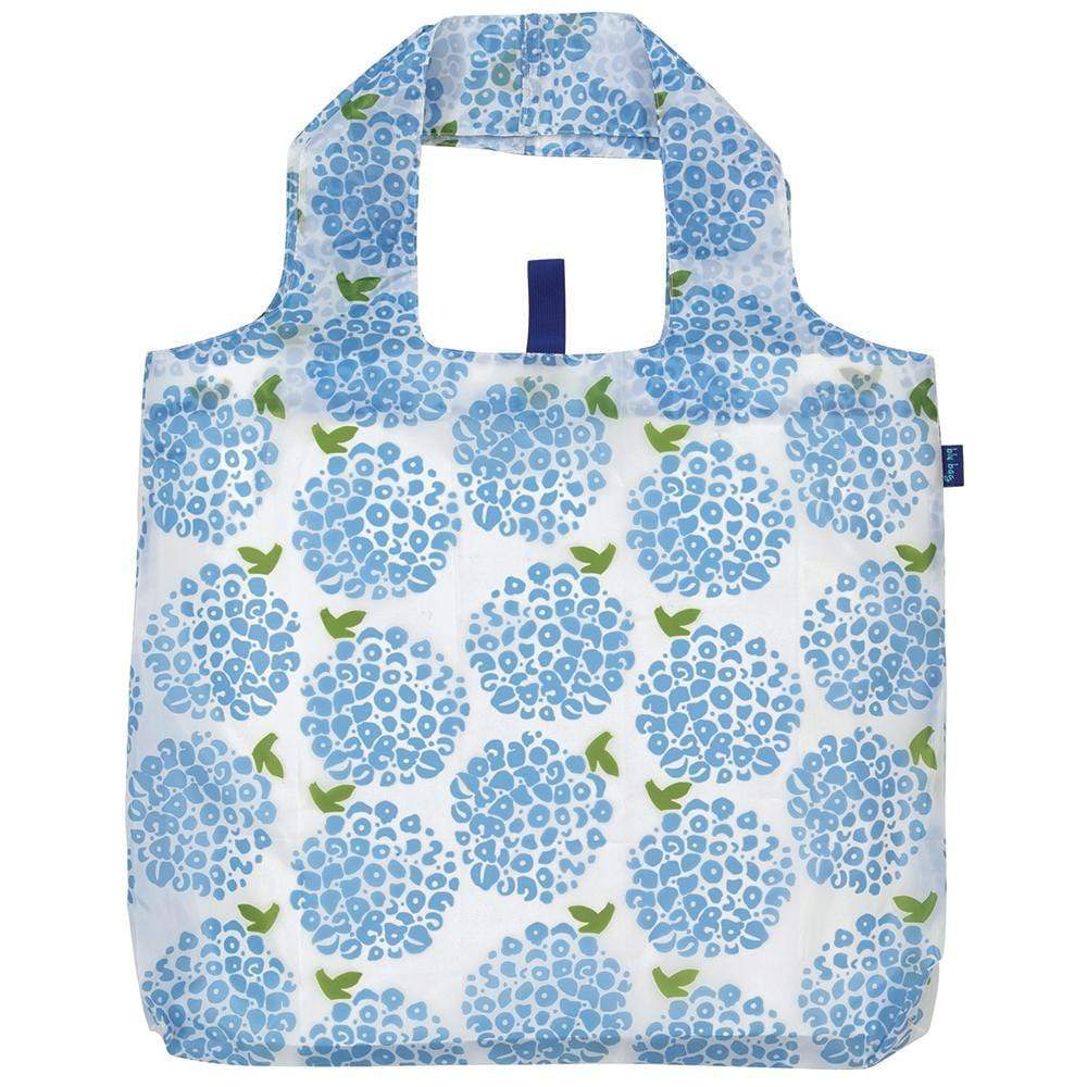 Hydrangea Blue Blu Bag Reusable Shopper - PORCH