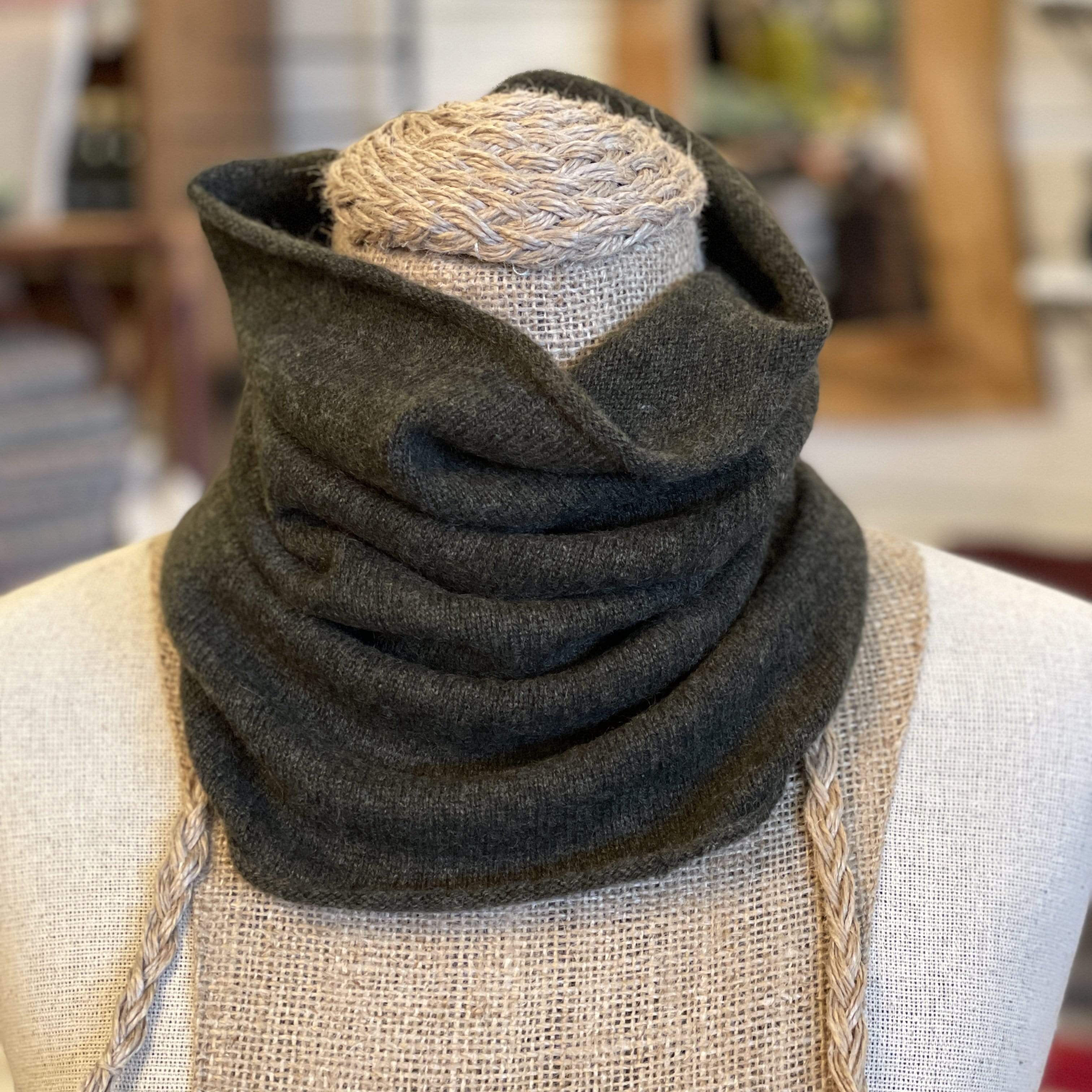 Army Cashmere Featherweight Snood - Solid - PORCH