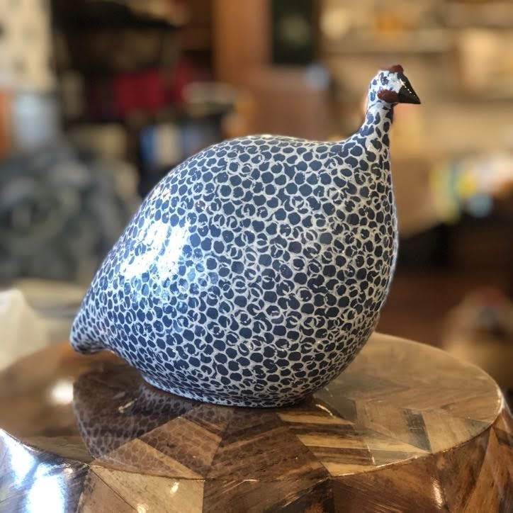 Ceramic Guinea Fowl - Medium - PORCH