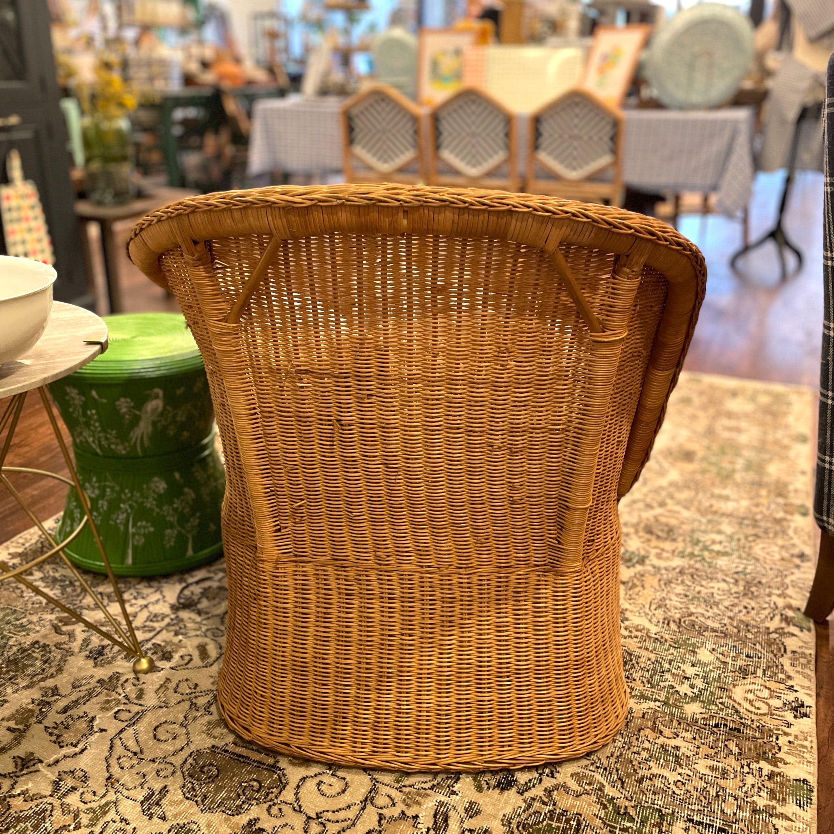 Estate Wicker/Bamboo Chaise Lounge - PORCH