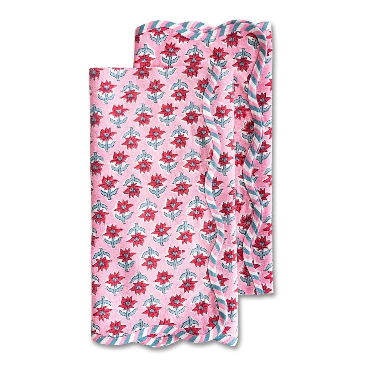 Sabrina Pink Furbish Studio Tea Towel - PORCH