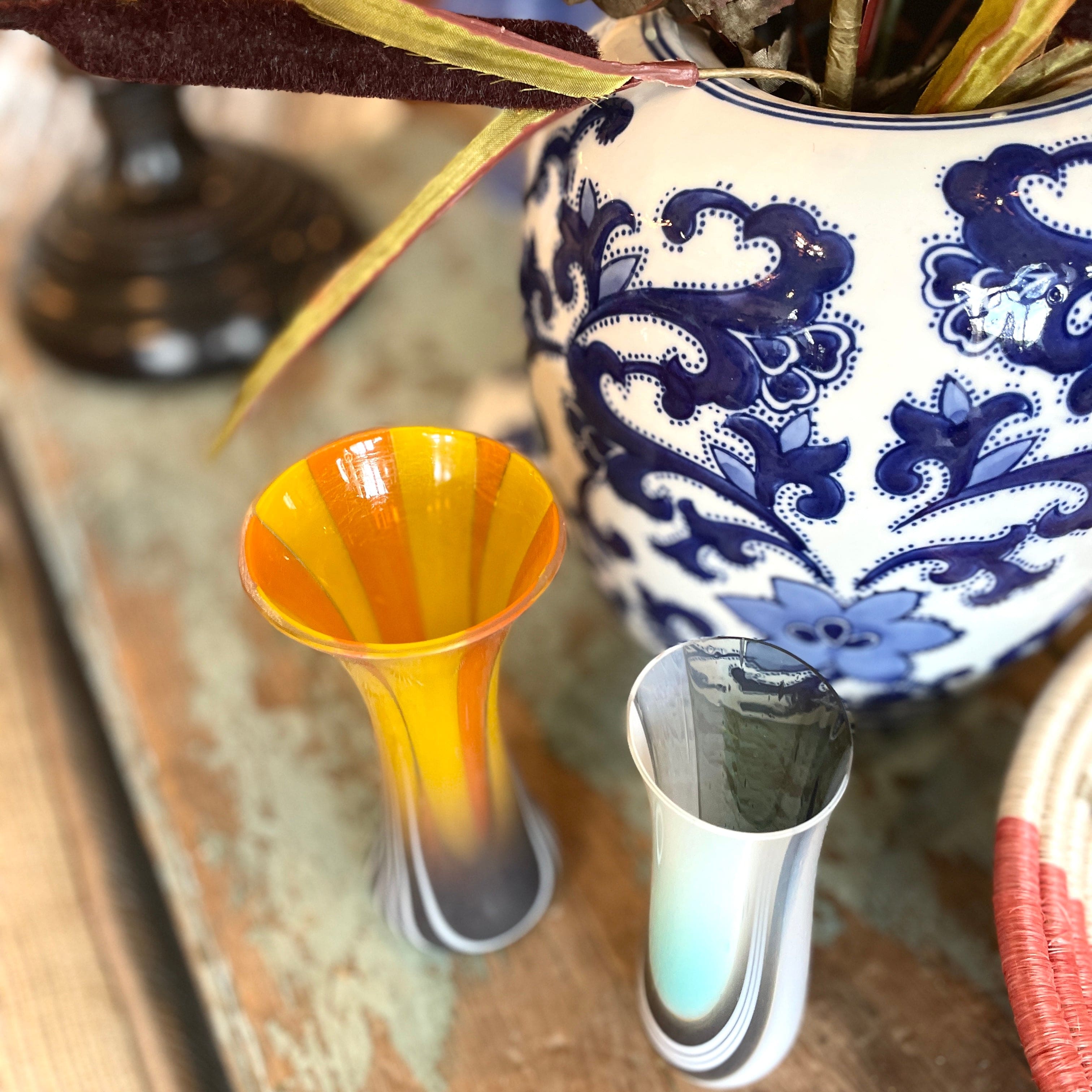 Handmade Art Glass Bud Vase - PORCH