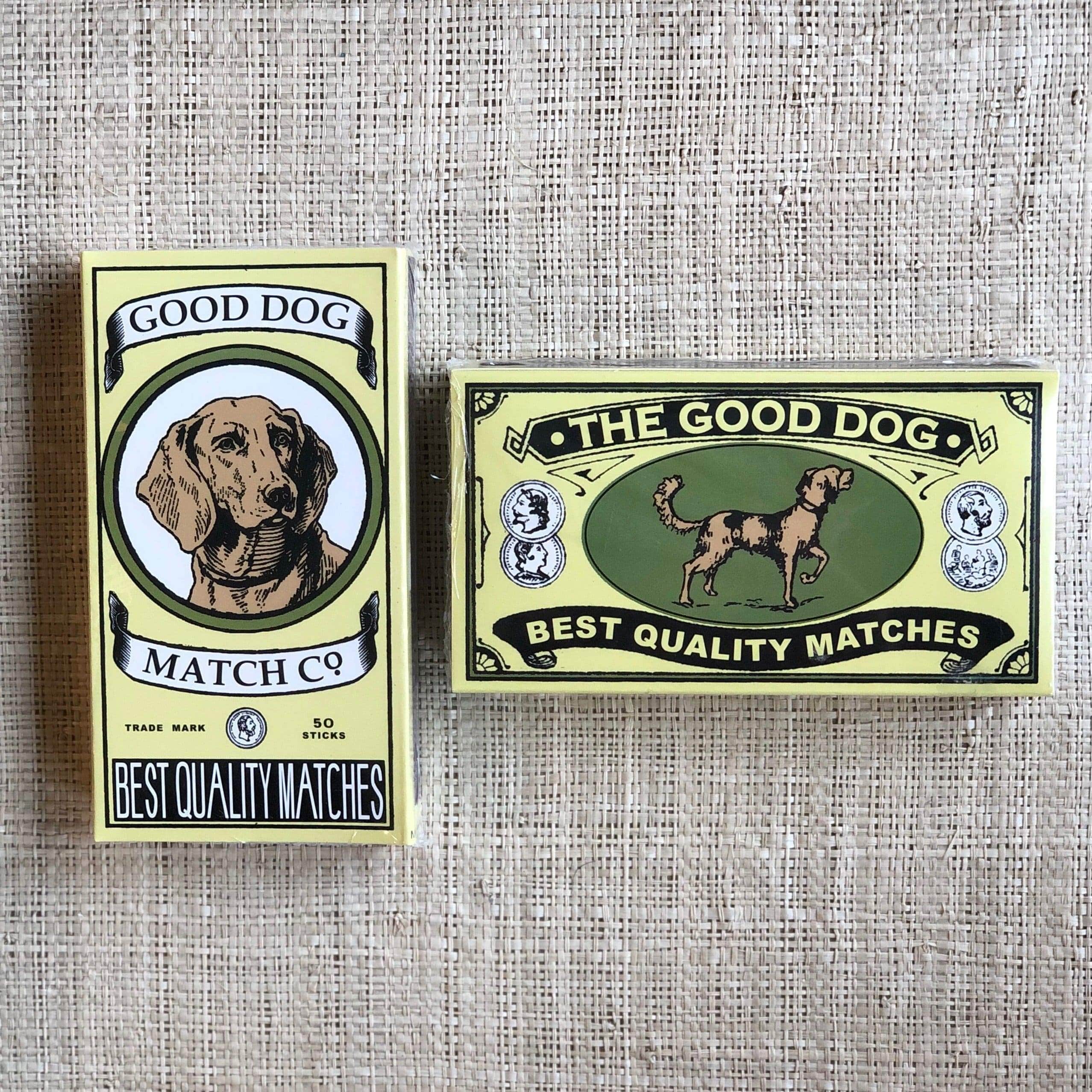 The Good Dog HomArt Decorative Matches - PORCH