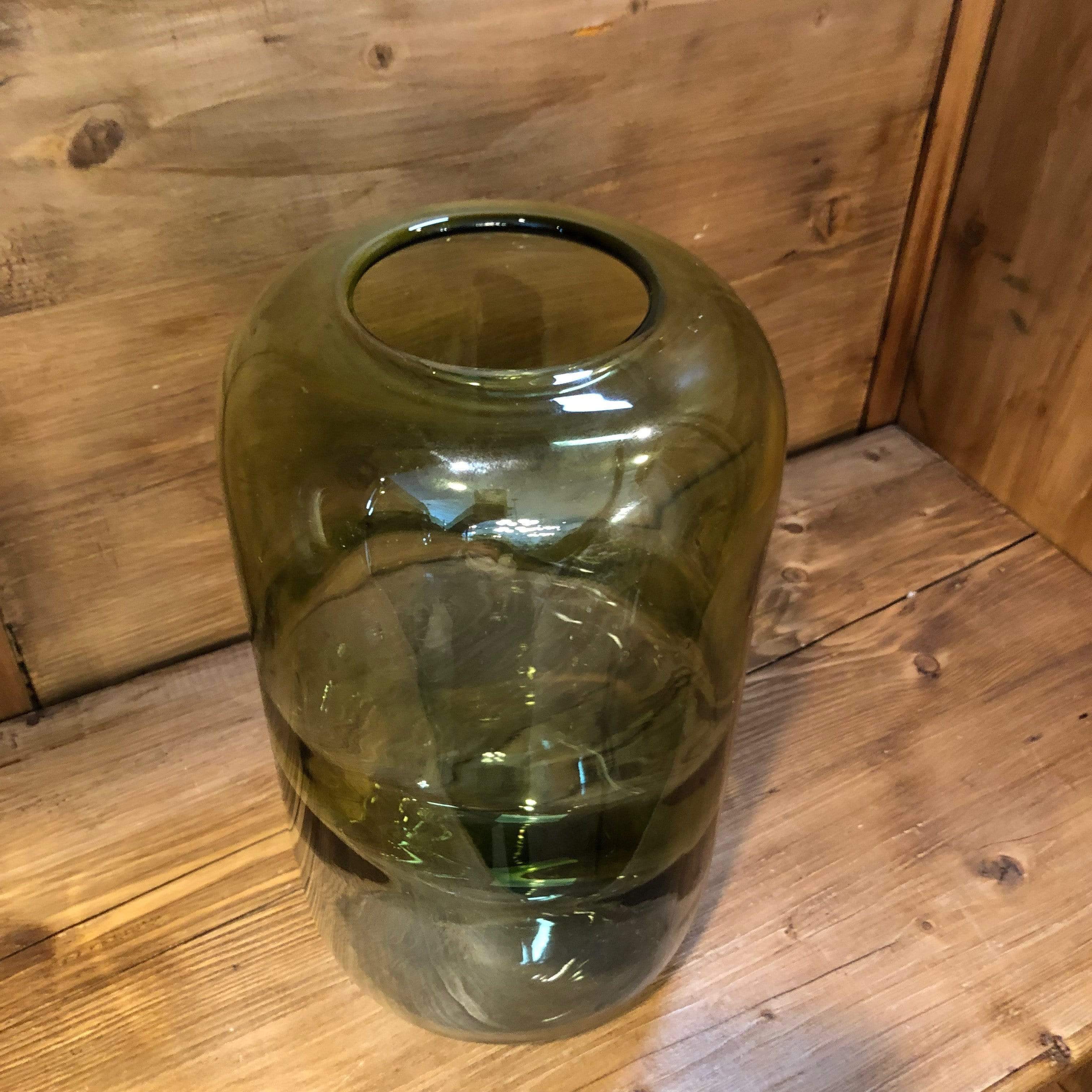 Horizons Olive Green Vase - PORCH