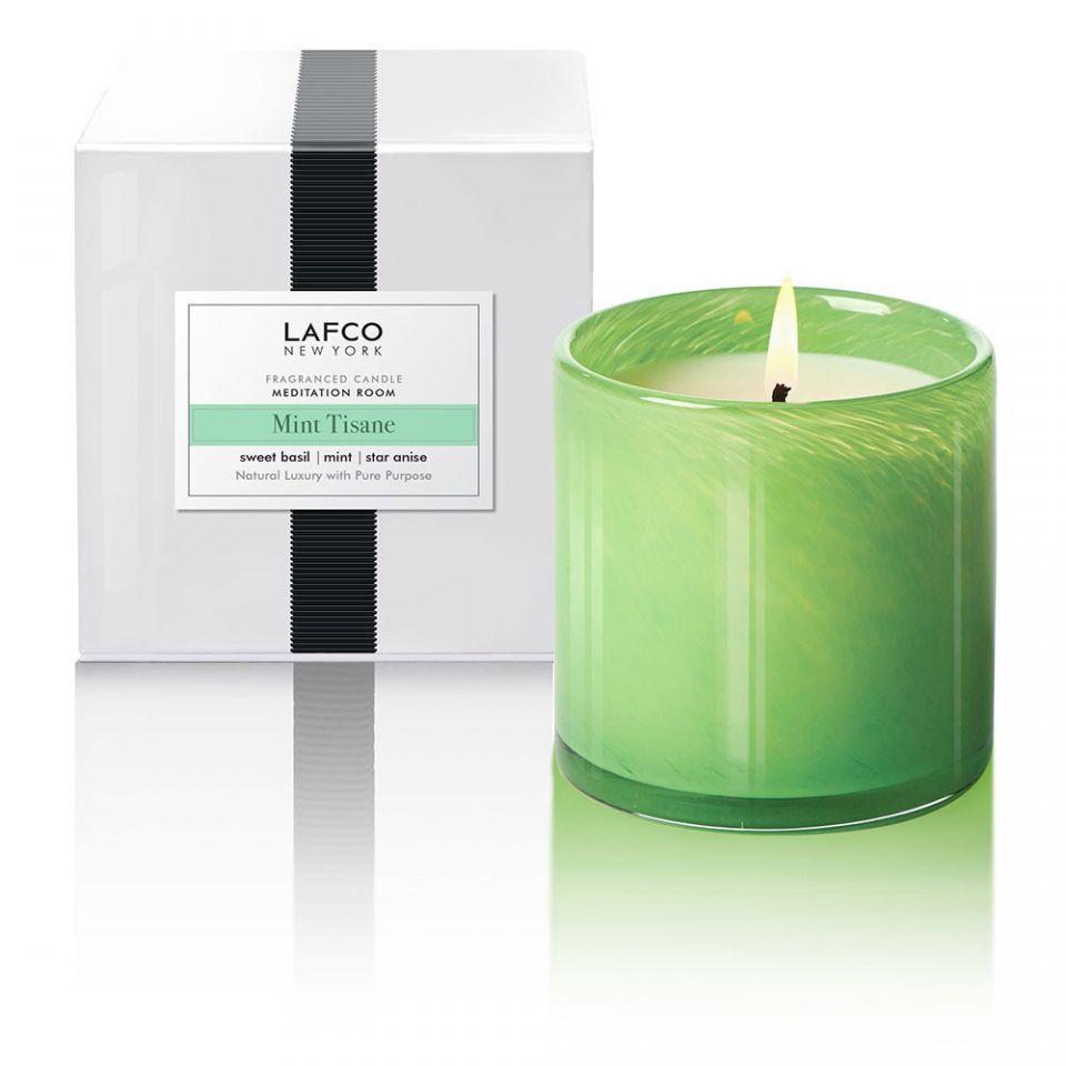 Mint Tisane LAFCO 15.5 oz Hand Poured Candle - PORCH