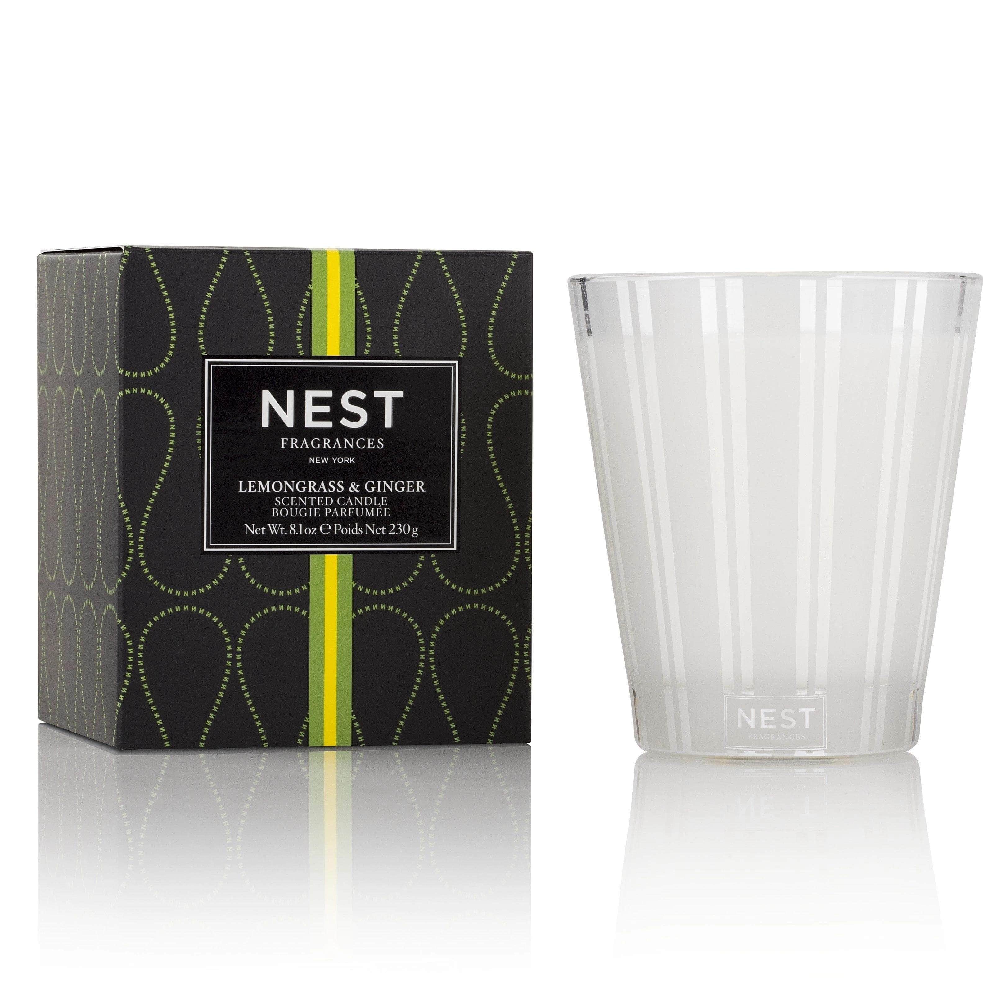 Lemongrass and Ginger Nest Classic Candle - PORCH