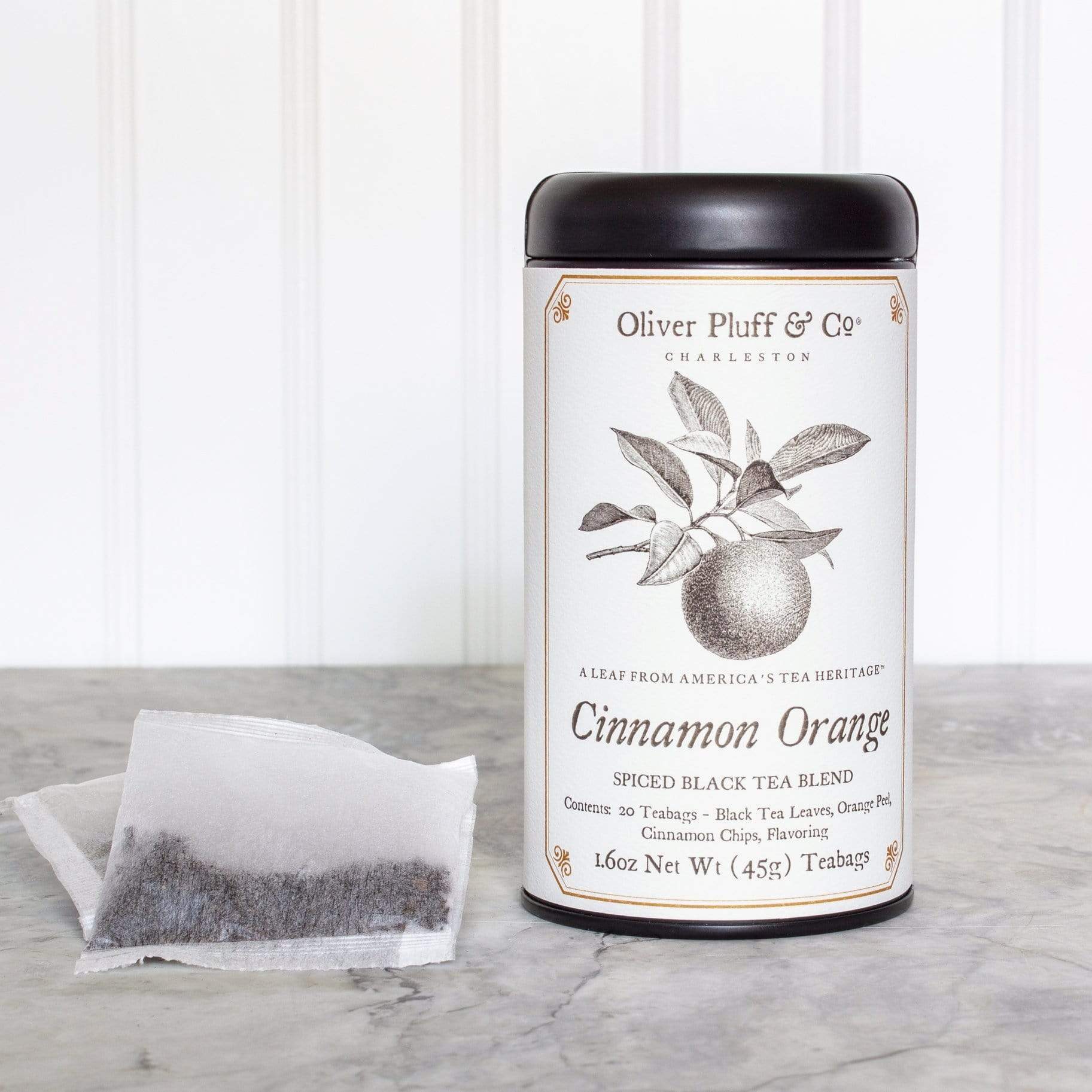 Oliver Pluff & Co. Tea Bags - Cinnamon Orange Spice - PORCH