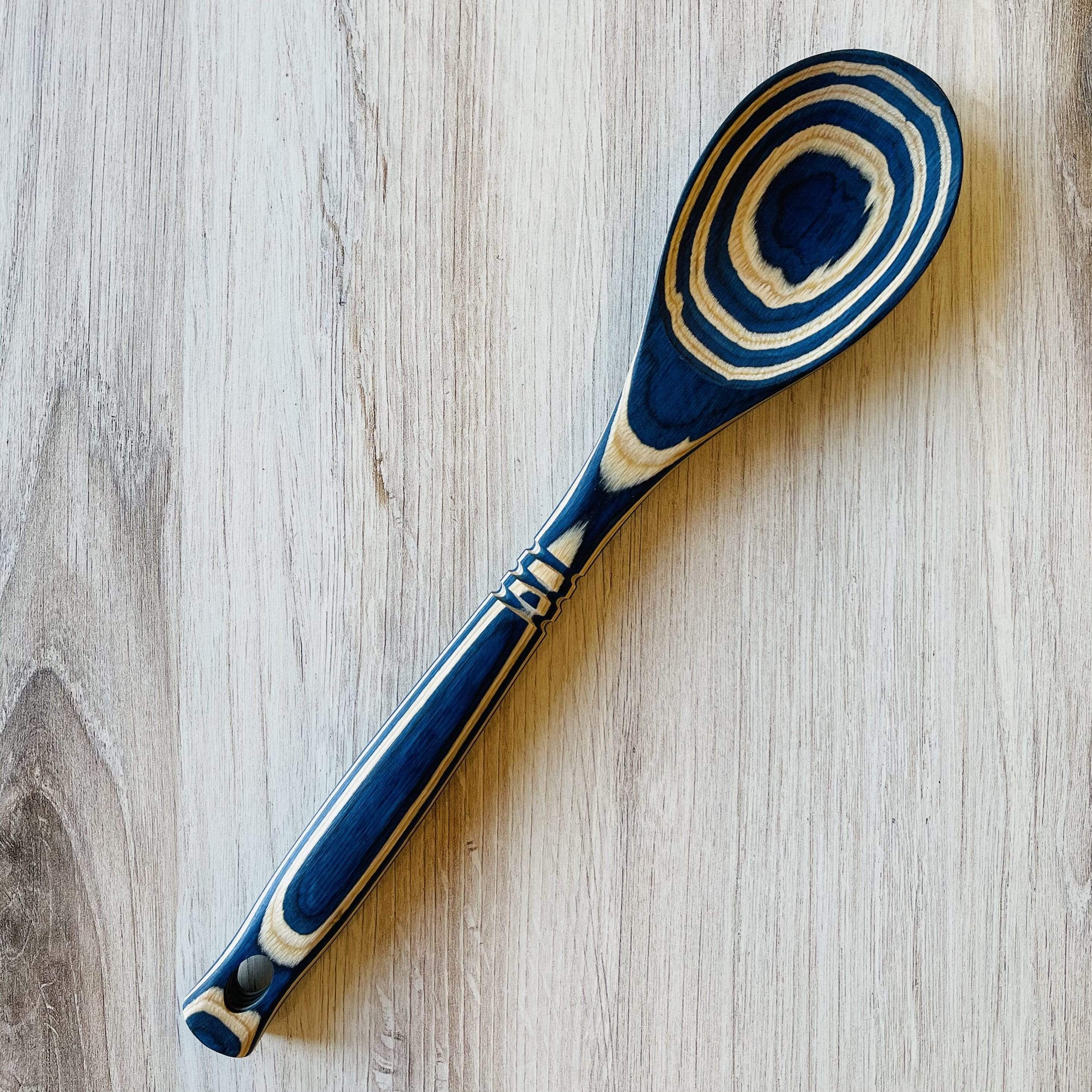 Blue Pakka Wood Spoon - PORCH