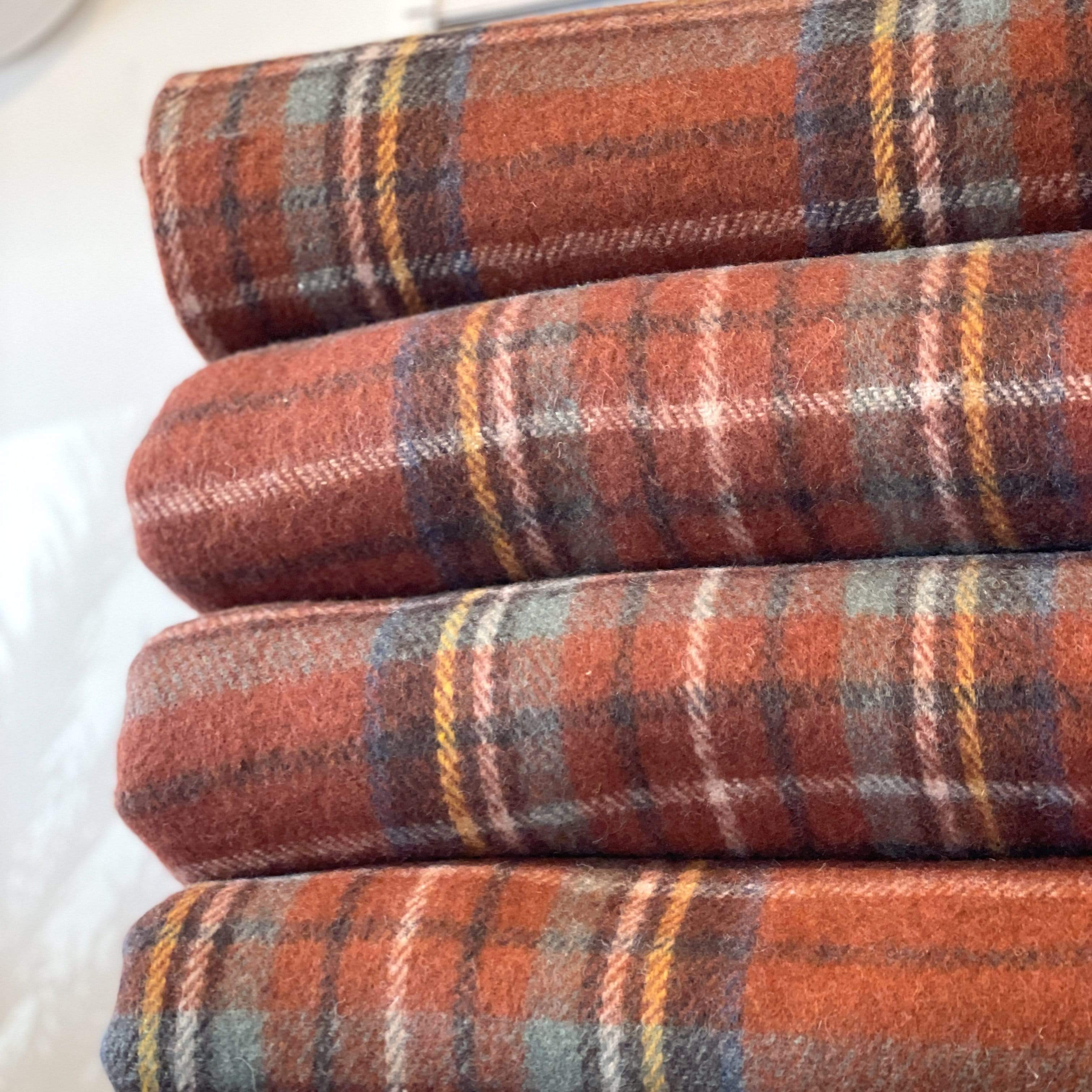 Stewart Royal Antique Scottish Recycled Wool Blankets - PORCH